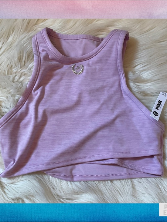PINK Victoria's Secret Other - PINK Victoria’s Secret Relay High Neck Crossover Sports Bra - NWT - Medium